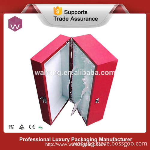 high quality wine bottle box, wooden box wine opener set (WH-3480)